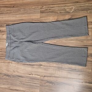 Jules & Leopold Floral Black And Gold Easy Pull On Pants